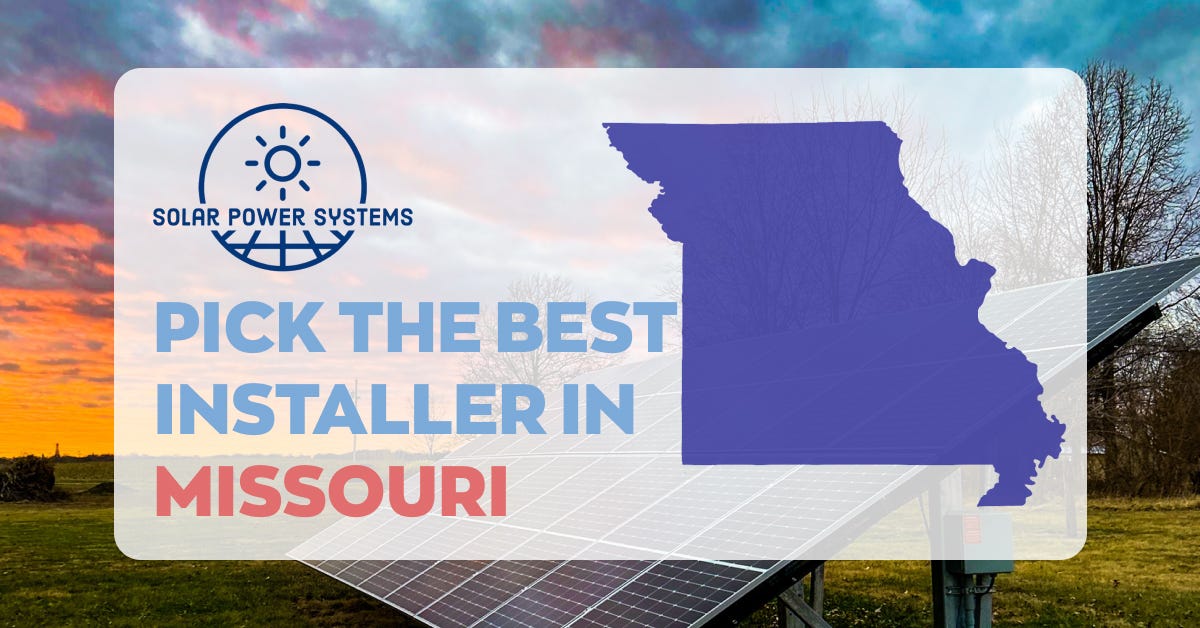 Solar Power in Missouri: Paving the Way for a Sustainable Future ...